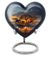 Handcrafted 10-inch Heart urn