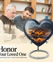Handcrafted 10-inch Heart urn
