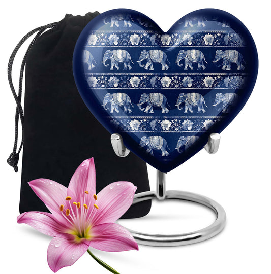  Elephant Family Urn for adult ashes 