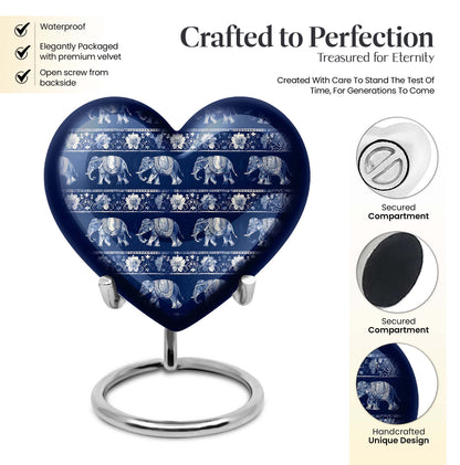  Elephant Family Urn for adult ashes 