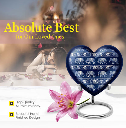  Elephant Family Urn for adult ashes 