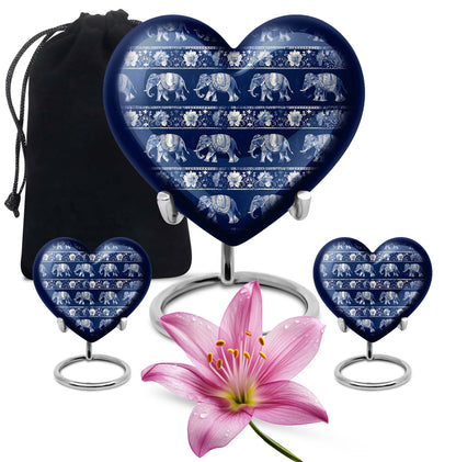  Elephant Family Urn for adult ashes 