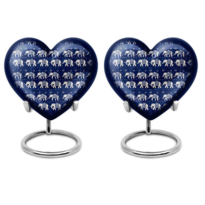 Elephant Family Theme 3 Inch Keepsake Pack of 2