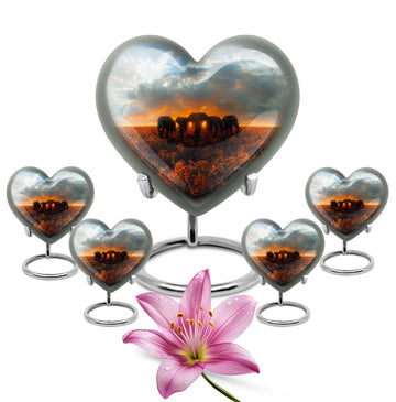 Large Urn with 4 Small Urn