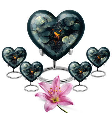 Large Urn with 4 Small Urn