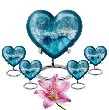 Large Urn with 4 Small Urn