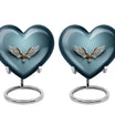 Wings Blue Theme 3 Inch Keepsake Pack of 2