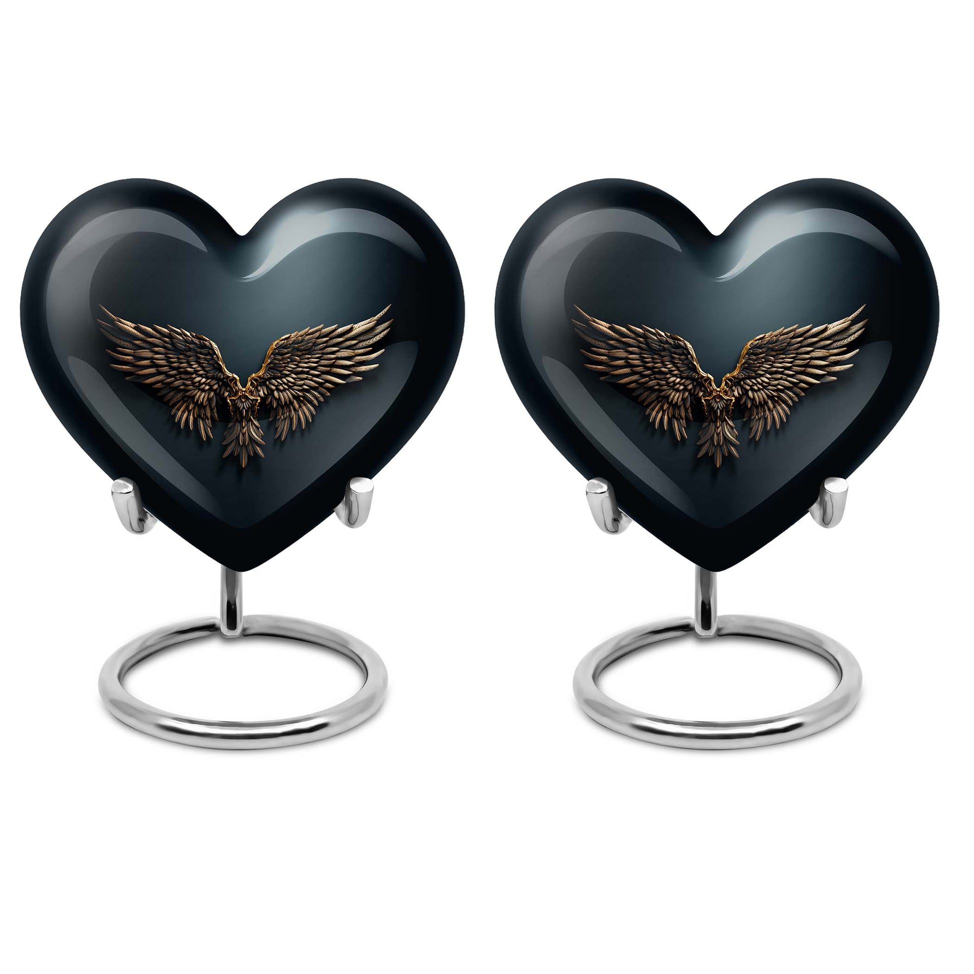 Wings Blue Theme 3 Inch Keepsake Pack of 2