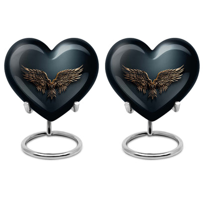 Wings Blue Theme 3 Inch Keepsake Pack of 2