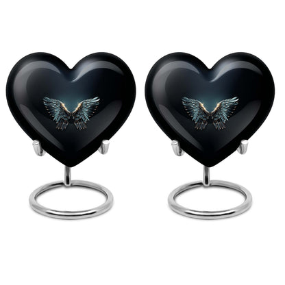Wings Blue Theme 3 Inch Keepsake Pack of 2