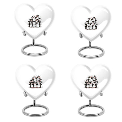 Penguin Theme 3 Inch Keepsake Pack of 4