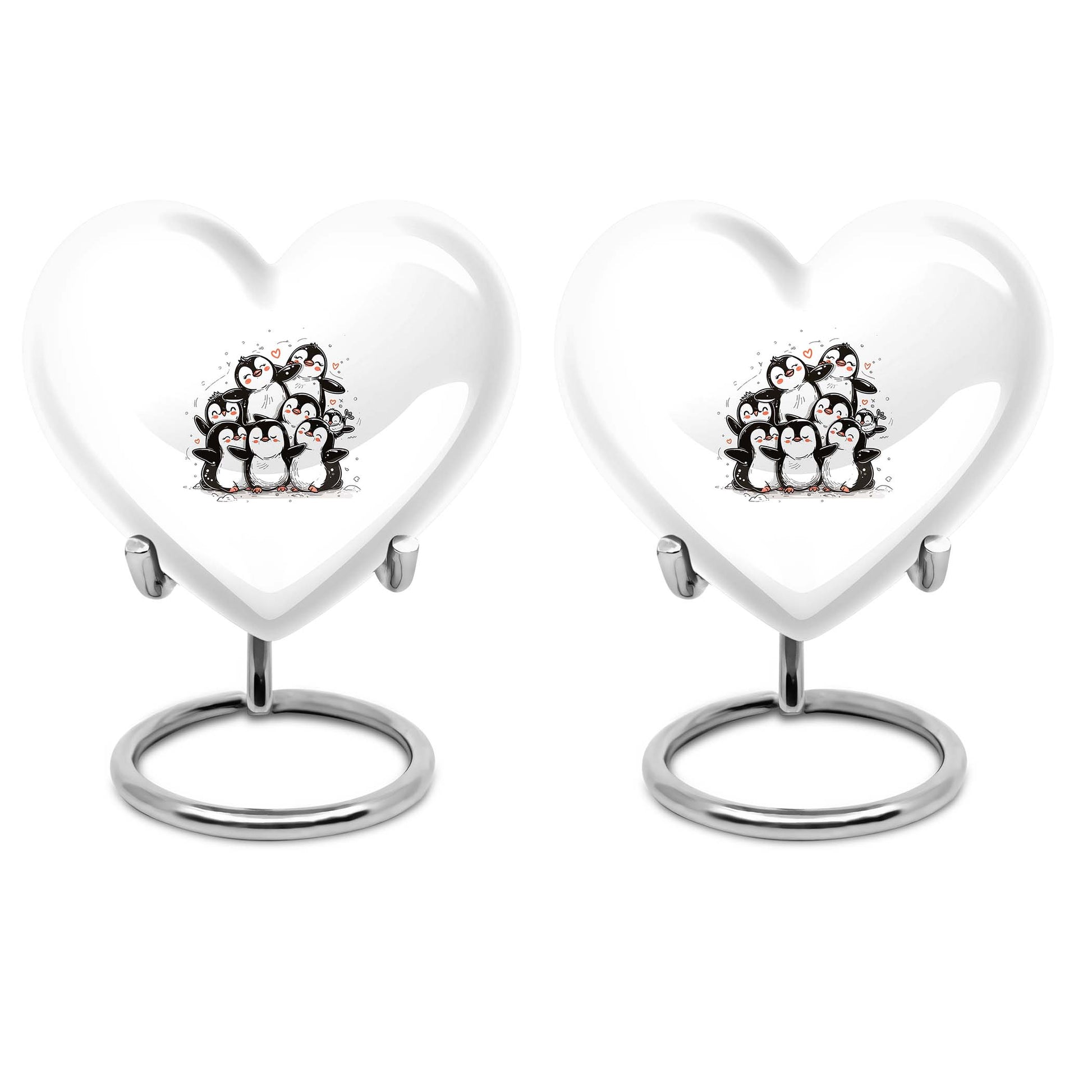 Penguin Theme 3 Inch Keepsake Pack of 2