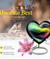 heart-shaped abstract urn