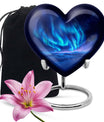 Northern Lights Heart Urn