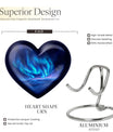Northern Lights Heart Urn