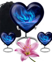 Northern Lights Heart Urn