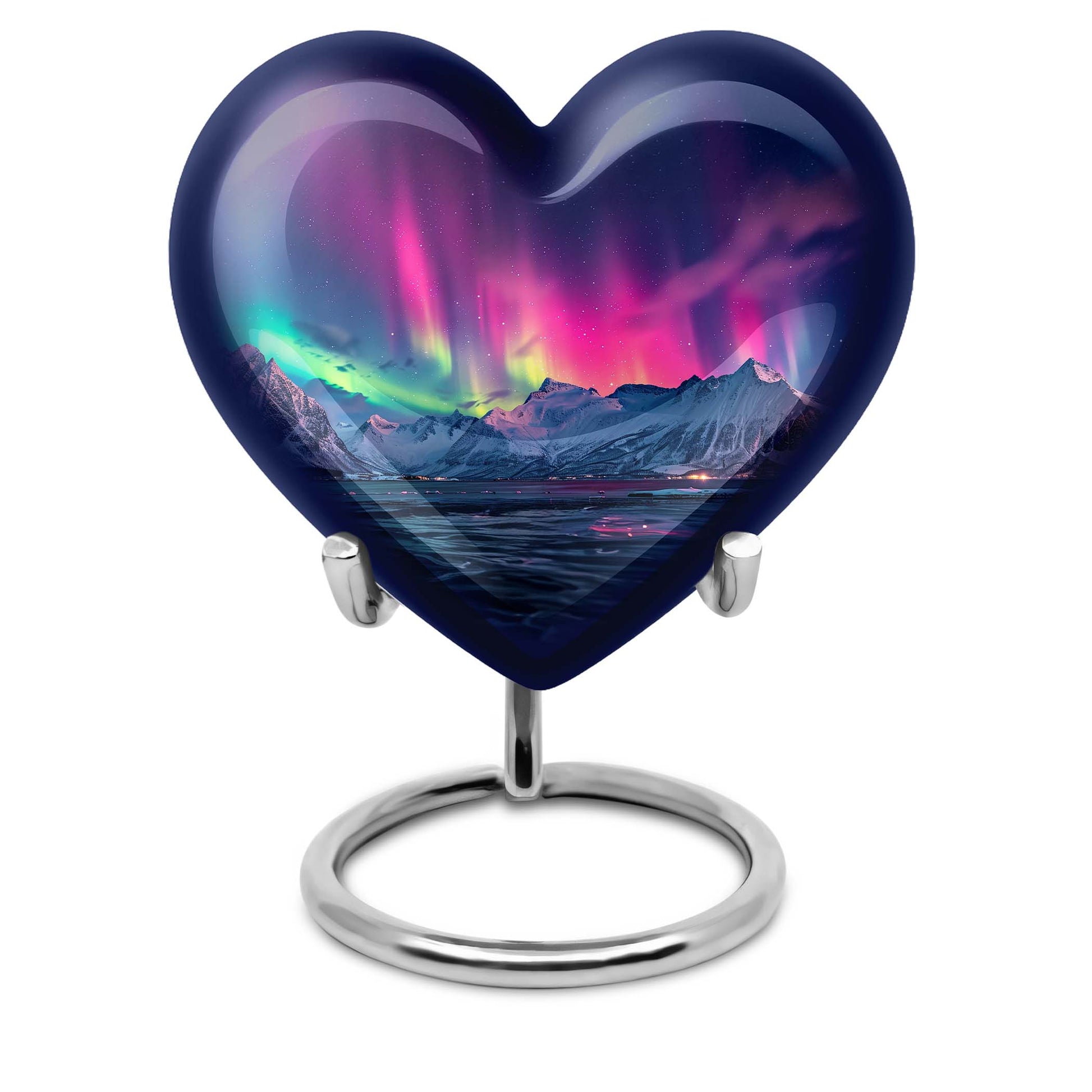 Aurora Borealis Theme 3 Inch Keepsake