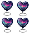 Aurora Borealis Theme 3 Inch Keepsake Pack of 4