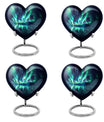 Aurora Borealis Borealis Theme 3 Inch Keepsake Pack of 4