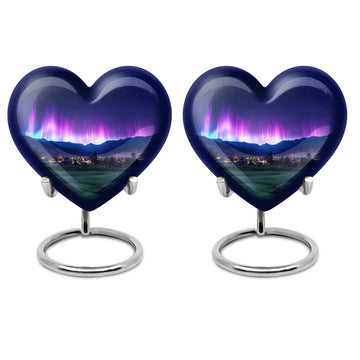 2 Keepsake 3 inch Urns