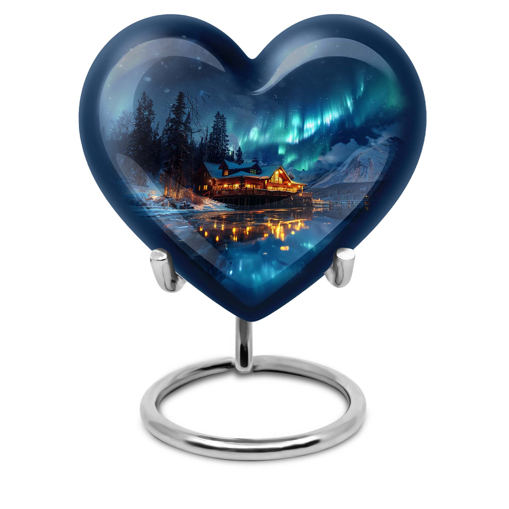 Aurora Borealis Borealis Theme 3 Inch Keepsake