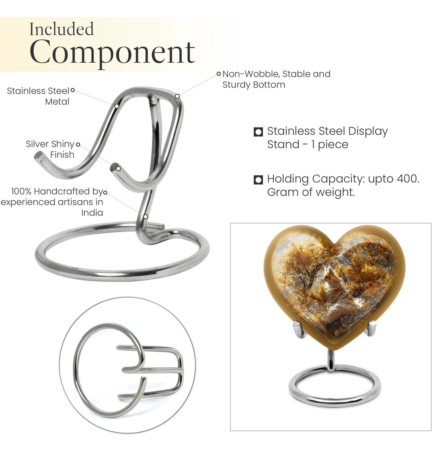 Urn, Butterfly themed, Large Cremation for men