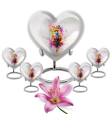 Large Urn with 4 Small Urn