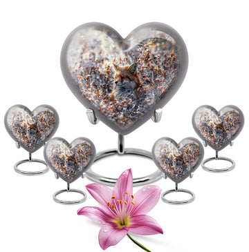 Large Urn with 4 Small Urn