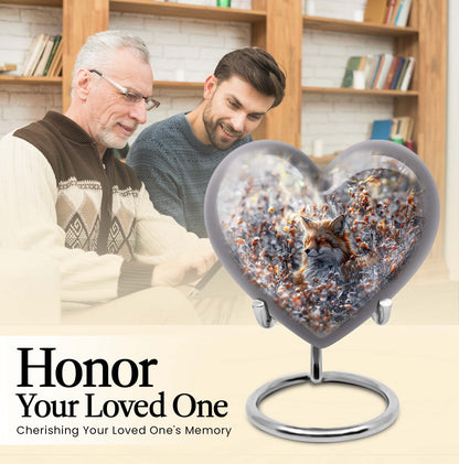 fox urn for adult human ashes, 