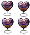 heart-shaped basketball urn