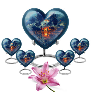 Large Urn with 4 Small Urn