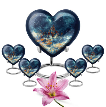 Large Urn with 4 Small Urn