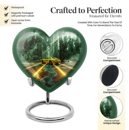 car Urn for human ashes,