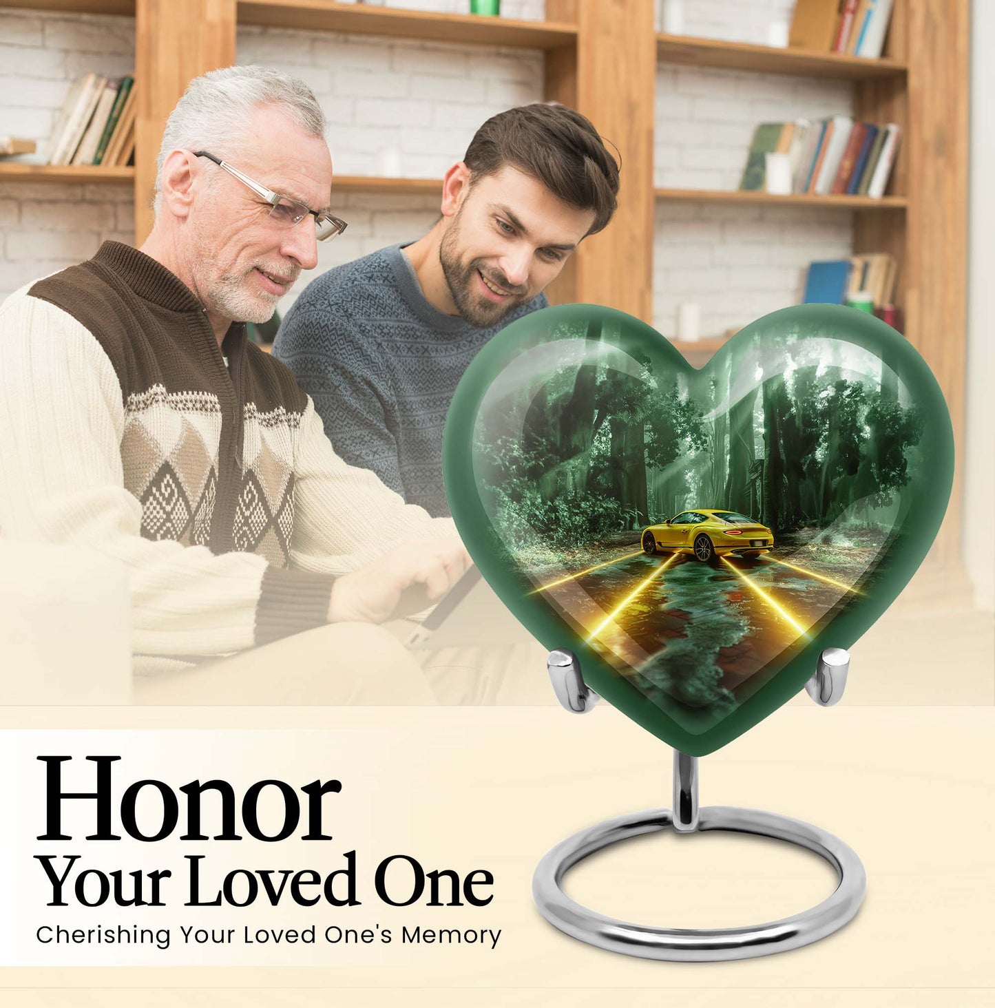 car Urn for human ashes,