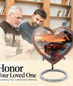 themed heart car Urn