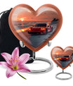 car urn heart design