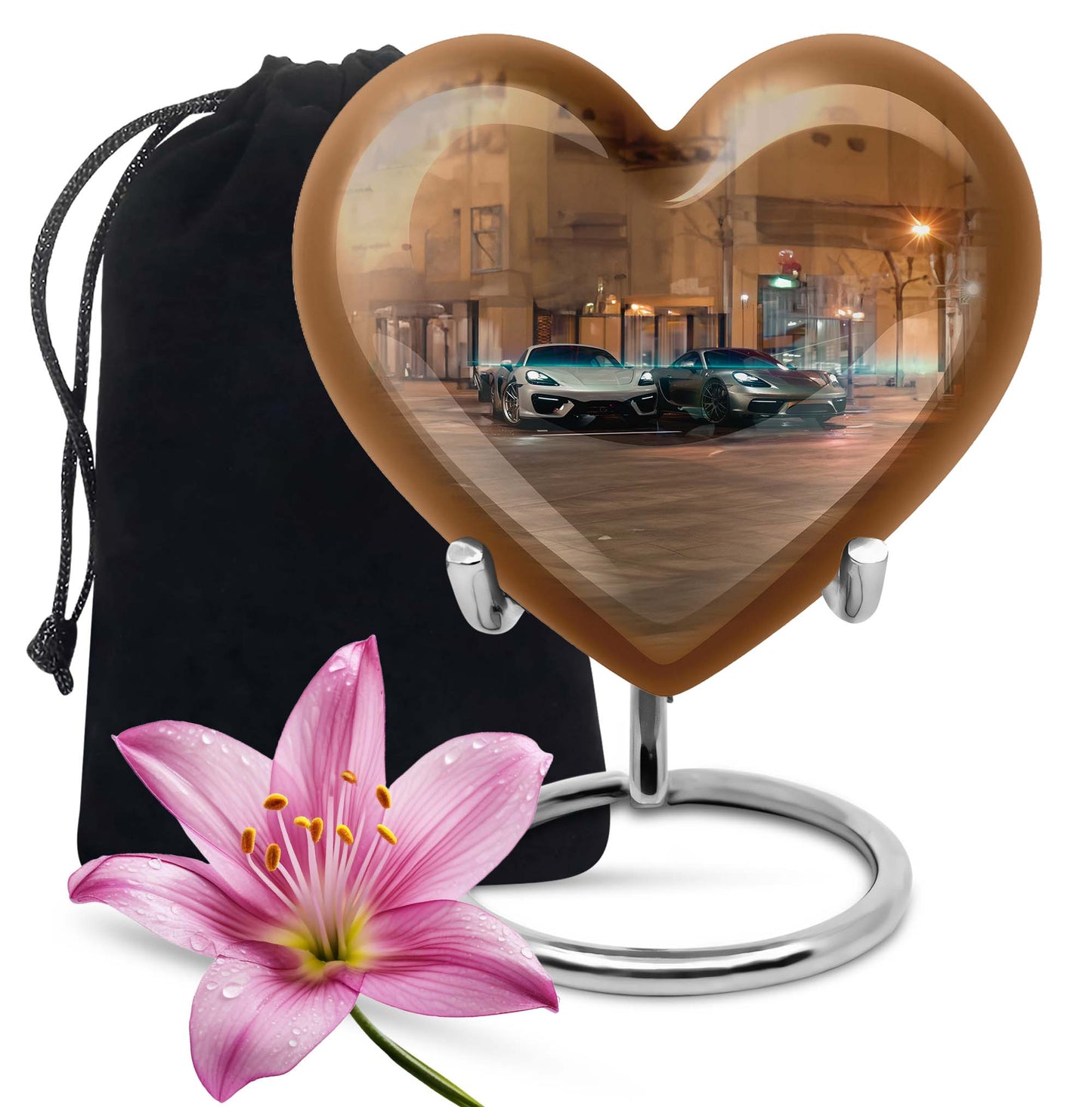 Car Theme Large Urn 10 Inch