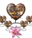 heart design car urn