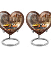 heart design car urn