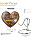 heart design car urn