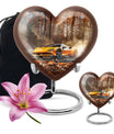 heart design car urn