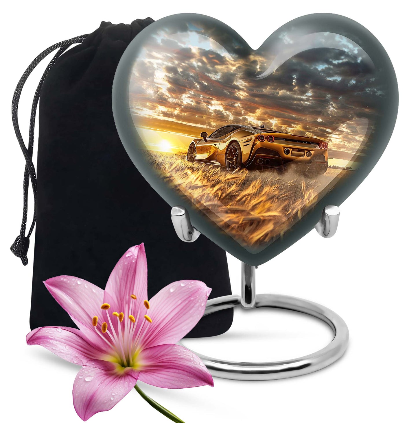 Car Theme Large Urn 10 Inch