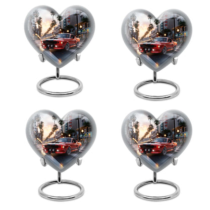Car Theme 3 Inch Keepsake Pack of 4