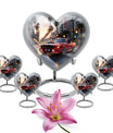 car urn, heart design