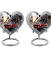 car urn, heart design