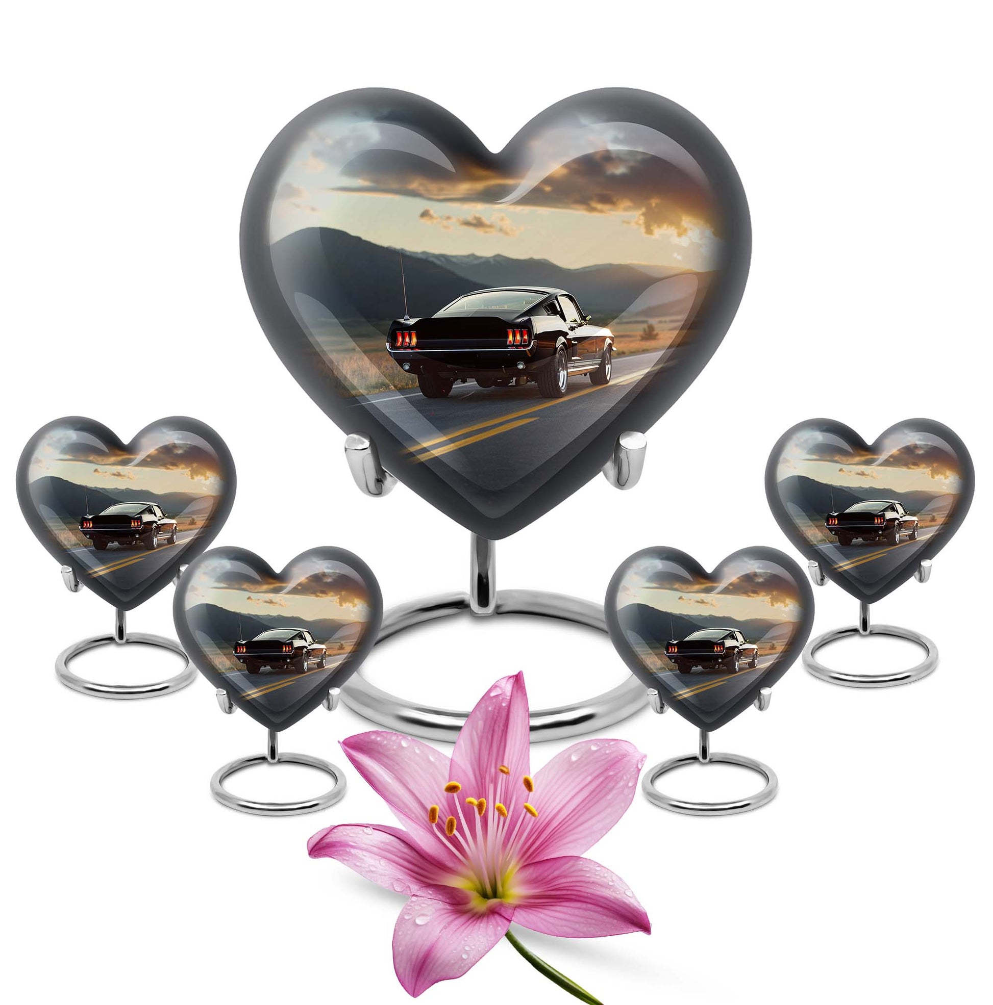personalized car urn