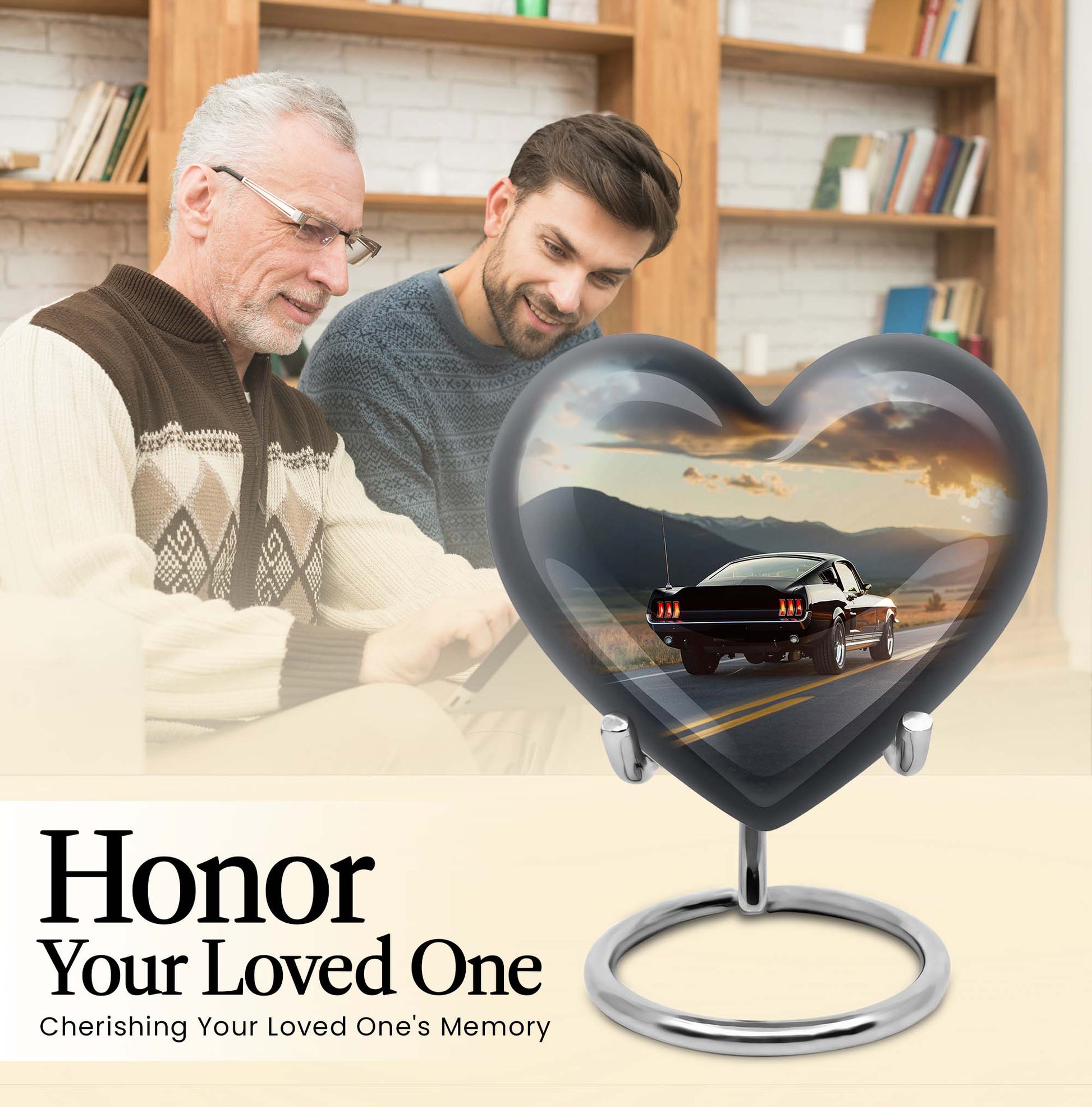 personalized car urn
