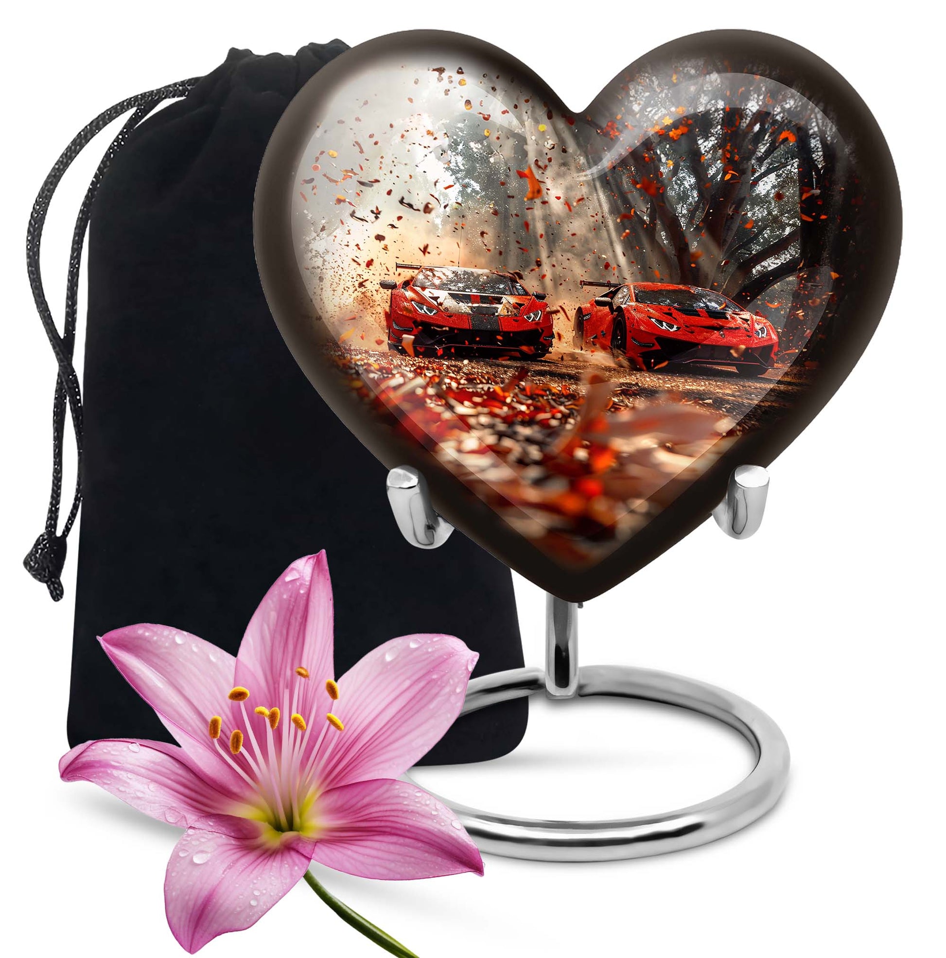 Car Theme Large Urn 10 Inch