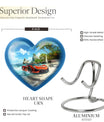 heart urn car