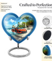heart urn car